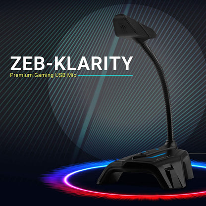 ZEBRONICS ZEB-KLARITY USB GAMING MIC FOR RECORDING
