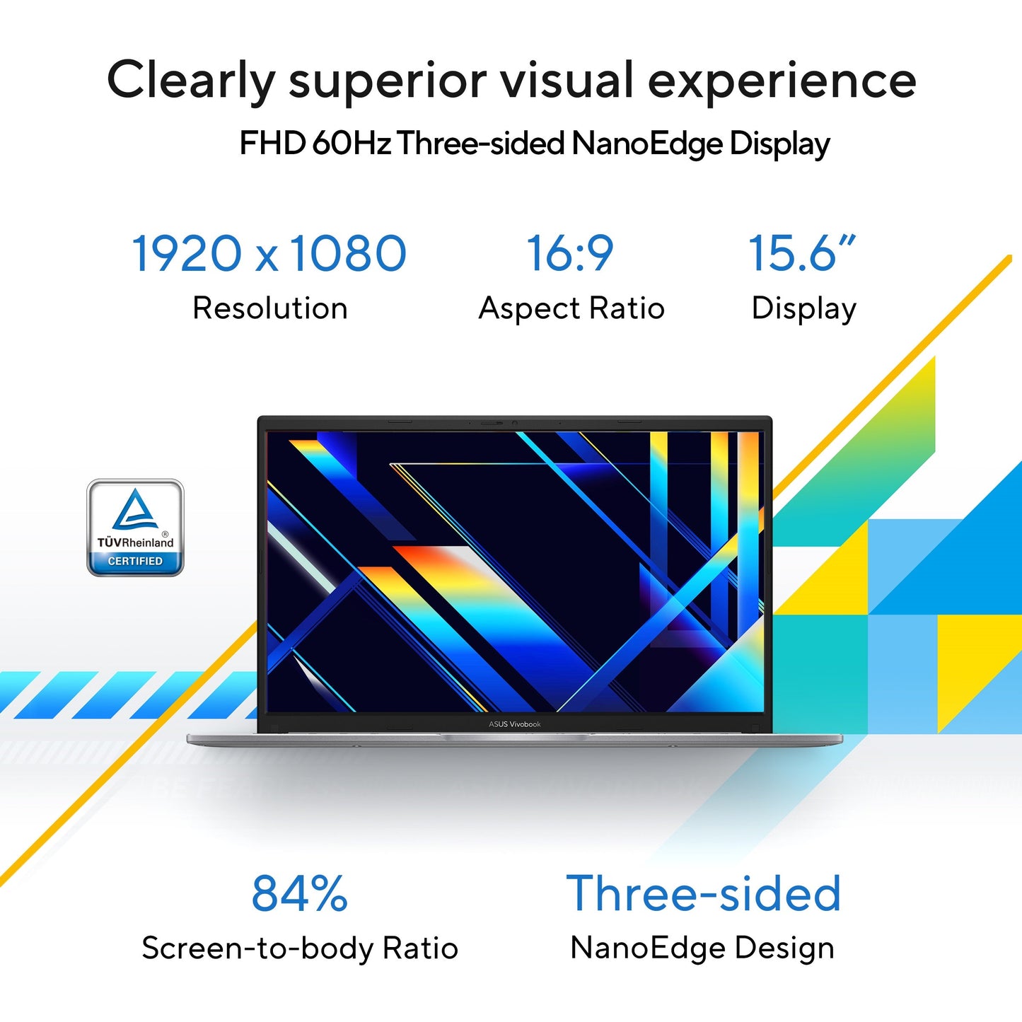 ASUS VIVOBOOK 15, LIGHT WEIGHT LAPTOP, 12TH GEN INTEL CORE I3-1215U (8GB/512GB/INTEL UHD GRPH/39.62 CMS (15.6) FHD/WIN 11 HOME) X1504ZA-NJ322WS