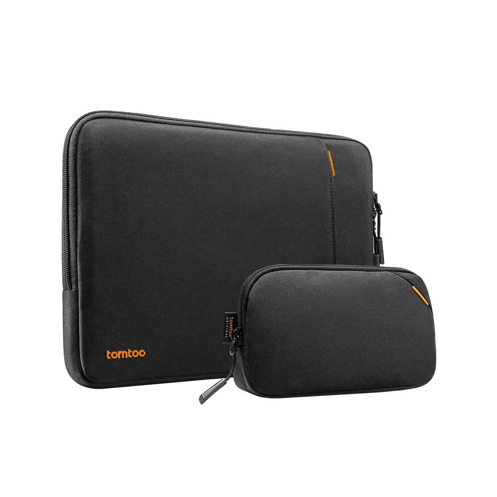 TOMTOC DEFENDER-A13 LAPTOP SLEEVE KIT 15 INCH-BLACK