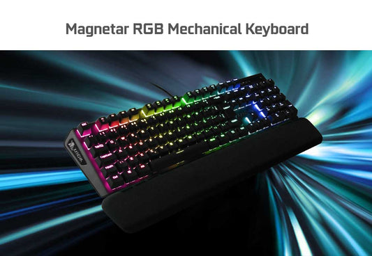 XANOVA Magneter Full SizeUSB Gaming Keyboard ( Black ) ( Cherry MX Red Switch )