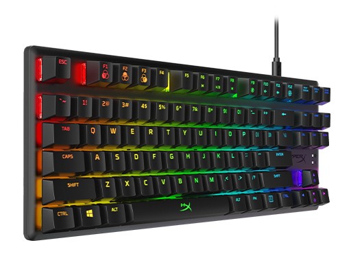 HYPERX Alloy Origins Core TKL RGB Mechanical Gaming Keyboard (Red Switch)