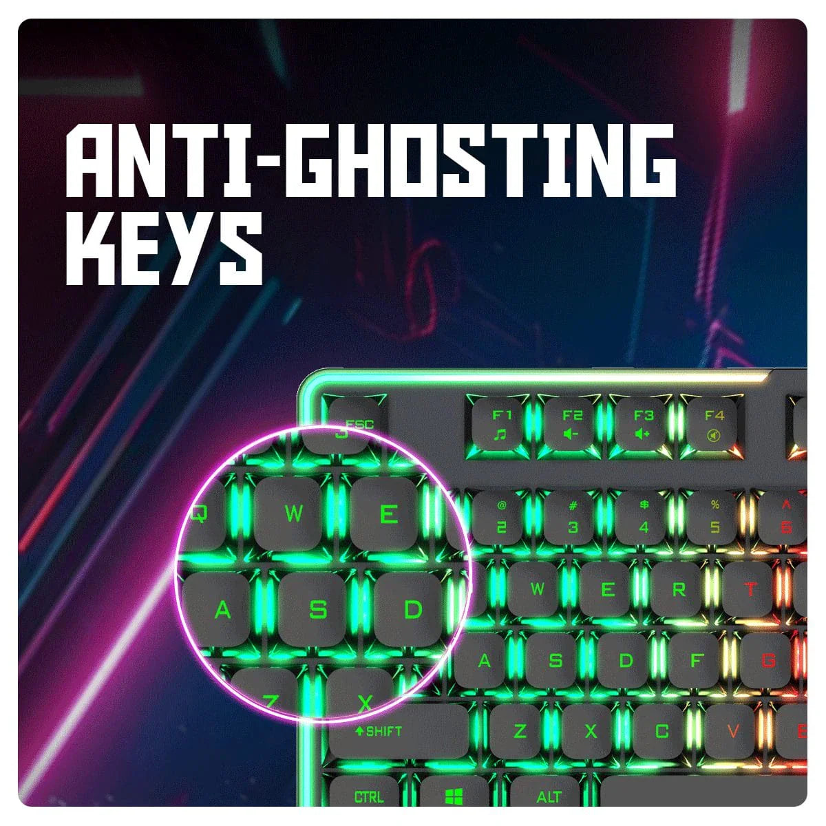 COSMIC BYTE CB-GK-20STYX (BLACK) GAMING KEYBOARD