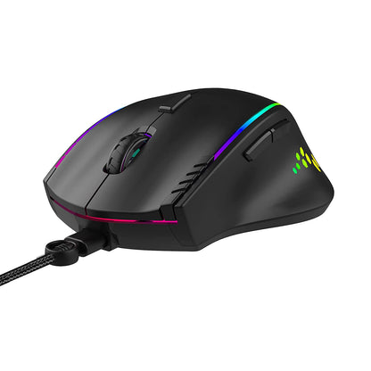 ANT ESPORTS GM600 WIRED OPTICAL GAMING MOUSE (BLACK)