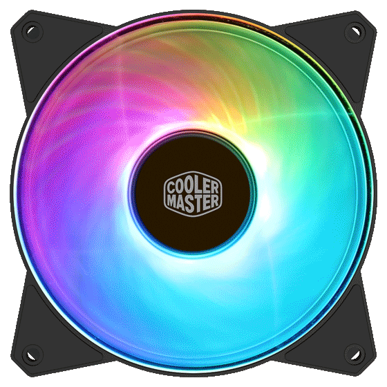 COOLER MASTER MasterFan MF120R 120mm ARGB Cabinet Fan (Black) (Single Pack)