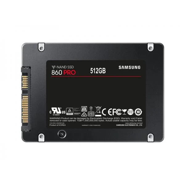 SAMSUNG 860 PRO 512GB 2.5 SATA SATA 3 Solid State Drive (SSD)