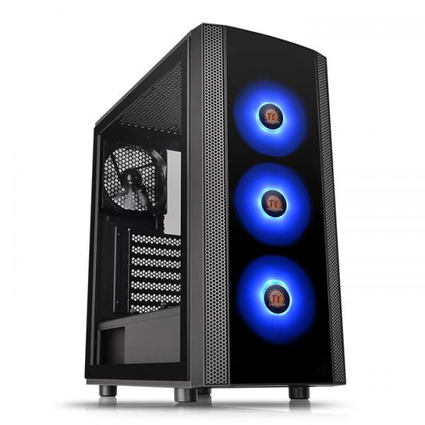 THERMALTAKE Versa J25 RGB ATX Mid Tower Cabinet (Black)