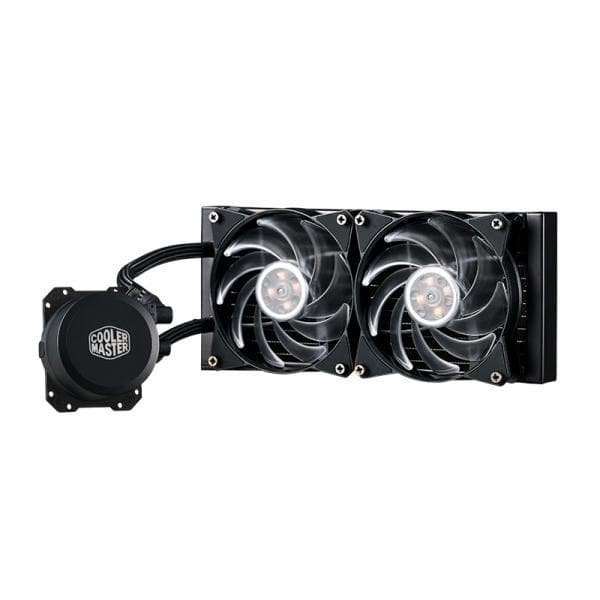 COOLER MASTER MasterLiquid ML240L RGB 240mm CPU Liquid Cooler (Black)