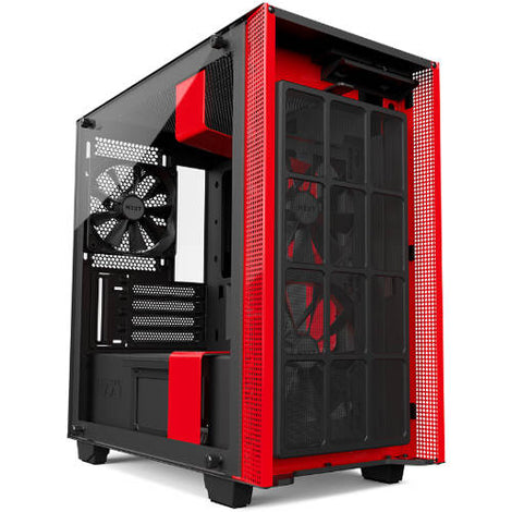 NZXT H400 ITX Mini Tower Cabinet ( Black-Red )