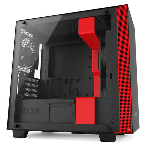 NZXT H400 ITX Mini Tower Cabinet ( Black-Red )