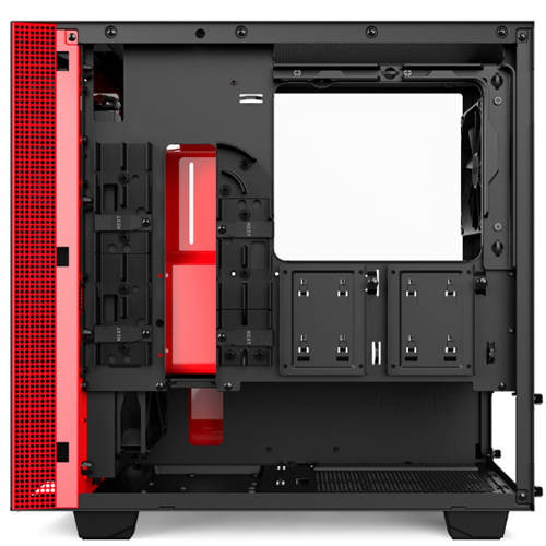 NZXT H400 ITX Mini Tower Cabinet ( Black-Red )