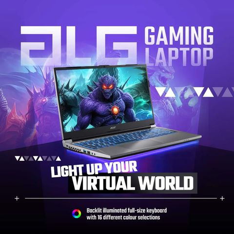 ACER ALG AL15G-52 UN.34CSI.00B [CI5-12450H 12TH GEN/16GB/512GB SSD/WIN11 HOME+MSO/15.6 INCH/6GB-RTX3050 GRAPHICS /1 YEAR(S)/GREY]