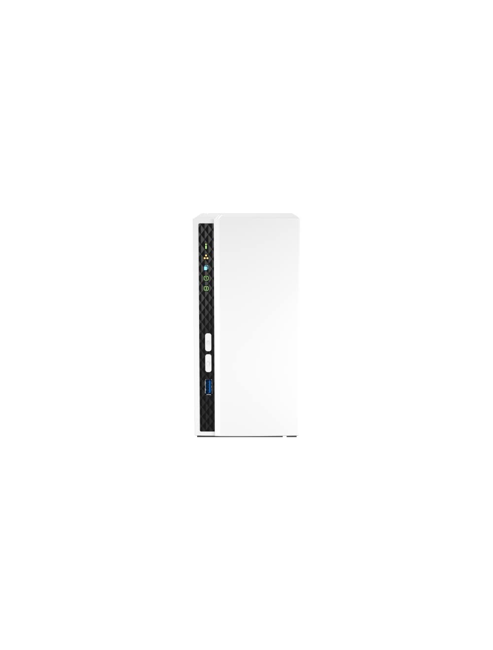 QNAP TS-233-US 2 BAY AFFORDABLE DESKTOP NAS WITH ARM CORTEX-A55 QUAD-CORE PROCESSOR AND 2 GB DDR4 RAM (DISKLESS)