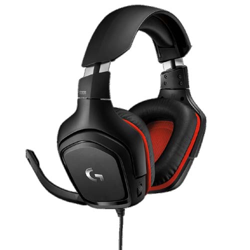 LOGITECH G331 Wired 3.5mm Stereo Gaming Headphone ( Black ) ( PC Mobile / Mac / Xbox / PS4 )