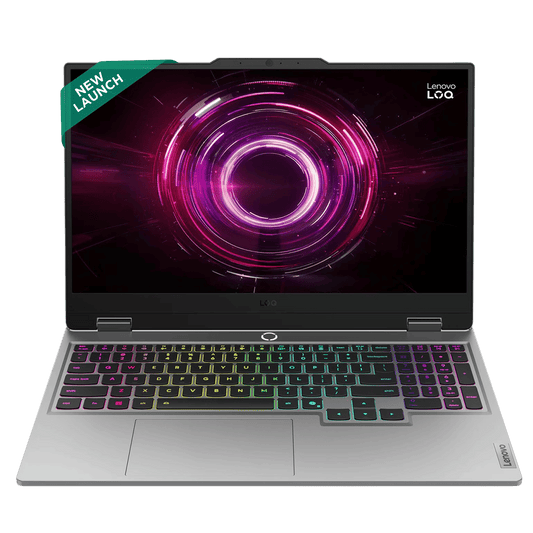 Lenovo LOQ 15AHP10 AMD Ryzen 7 Gaming Laptop (16GB, 1TB SSD, Windows 11 Home, 8GB Graphics, 15.6 Inch 144 Hz Full HD IPS Display, NVIDIA GeForce RTX 5050, Luna Grey, 2.4 KG)