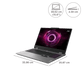 Lenovo LOQ 15AHP10 AMD Ryzen 7 Gaming Laptop (16GB, 1TB SSD, Windows 11 Home, 8GB Graphics, 15.6 Inch 144 Hz Full HD IPS Display, NVIDIA GeForce RTX 5050, Luna Grey, 2.4 KG)