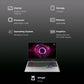Lenovo LOQ 15AHP10 AMD Ryzen 7 Gaming Laptop (16GB, 1TB SSD, Windows 11 Home, 8GB Graphics, 15.6 Inch 144 Hz Full HD IPS Display, NVIDIA GeForce RTX 5050, Luna Grey, 2.4 KG)