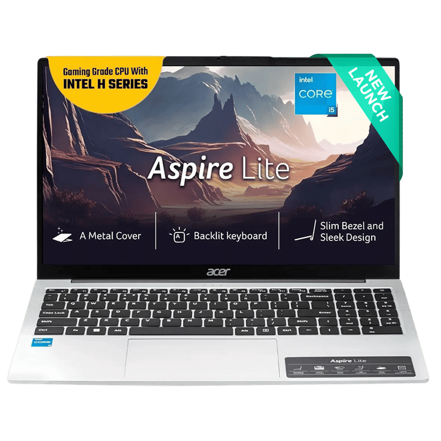 ACER ASPIRE LITE AL15-52H UN.347SI.020 [CI5-13420H/16GB/512GB SSD/WIN11 HOME+MS24/15.6 inch /INTEGRATED GRAPHICS/1 YEAR(S)/ GREY]