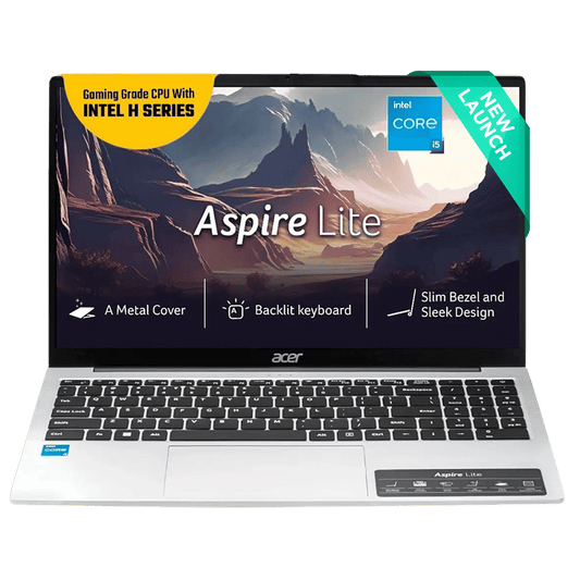 ACER ASPIRE LITE AL15-52H UN.347SI.020 [CI5-13420H/16GB/512GB SSD/WIN11 HOME+MS24/15.6 inch /INTEGRATED GRAPHICS/1 YEAR(S)/ GREY]