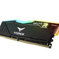 TEAMGROUP T-FORCE DELTA RGB 16GB (16GBX1) DDR4 3600MHZ BLACK DESKTOP RAM