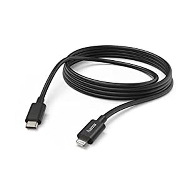 Hama 187274 Charging Data Cable USB-C Lightning 3m Cable ( Black )