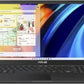 ASUS VIVOBOOK 15, INTEL CORE I5-1135G7 11TH GEN, 15.6 INCH (39.62 CMS) FHD, THIN AND LAPTOP (8GB/512GB SSD/WINDOWS 11/OFFICE 2021/BLACK/1.8 KG), X1500EA-EJ522WS