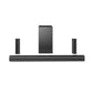 PHILIPS AUDIO TAB4529/94 5.1CH SOUNDBAR WITH WIRELESS SATELLITES AND SUBWOOFER, BASS BOOST, 160W RMS OUTPUT, HDMI ARC, OPTICAL, BLUETOOTH V5.0, WALL MOUNT AND AUX-IN FOR EASY CONNECTION (BLACK)