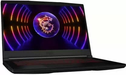 MSI THIN GF63 12UC-1242IN I7-12650H/DDR IV 8GB*2 (3200MHZ)/512GB NVME PCIE SSD GEN4X4 /RTX 3050 4GB, GDDR6 4GB/WINDOWS11 HOME/2 YEAR WARRANTY TERM