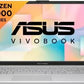 ASUS VIVOBOOK GO 15 E1504FA-NJ521WS [R5-7520U RYZEN/8GB/512GB SSD/WIN11 HOME+MSO/15.6 INCH/INTEGRATED GRAPHICS /1 YEAR(S)/SILVER]