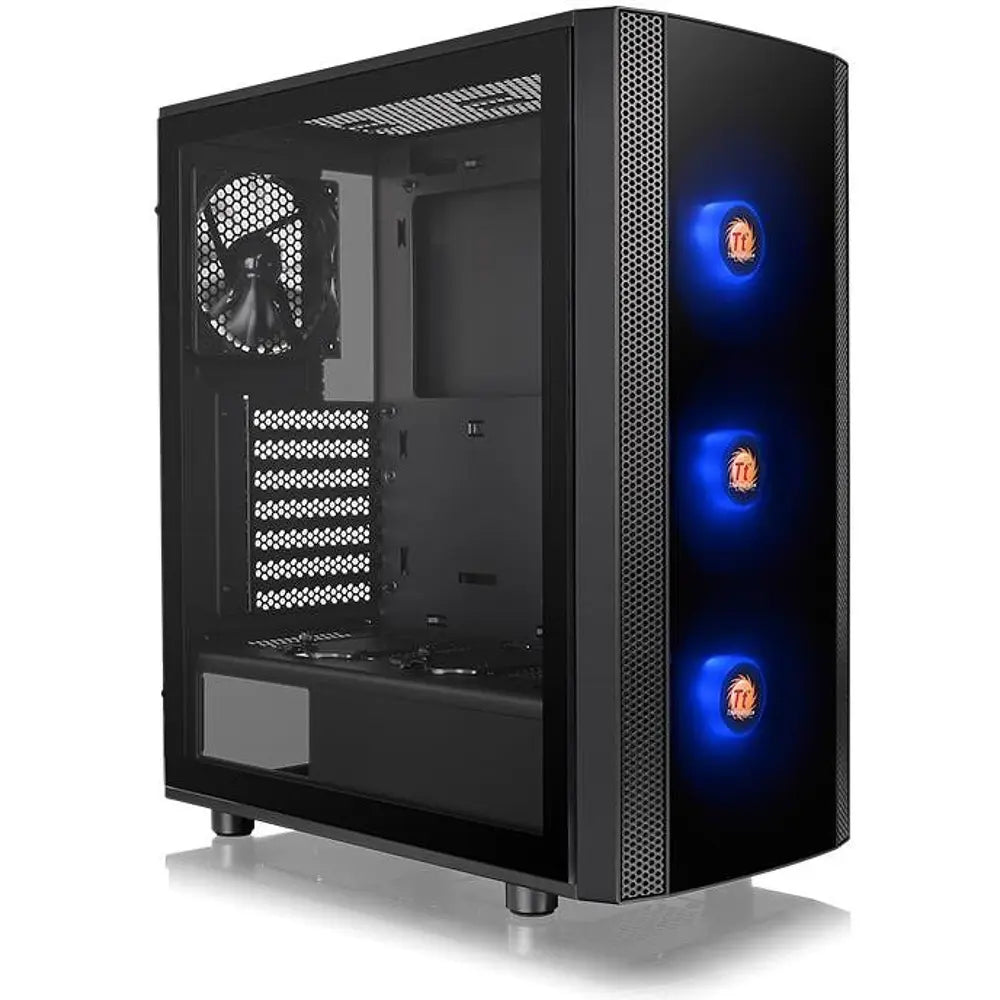 THERMALTAKE Versa J25 RGB ATX Mid Tower Cabinet (Black)