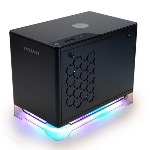 INWIN A1 Plus Mini ITX Black Cabinet + 650W Power Supply (650 W)