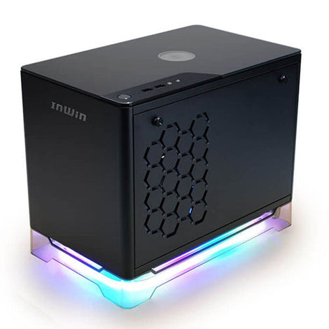 INWIN A1 Plus Mini ITX Black Cabinet + 650W Power Supply (650 W)