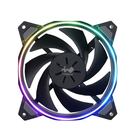 INWIN Sirius Loop ASL 120 120mm ARGB Cabinet Fan (Black) (Single Pack)