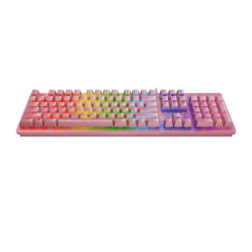 RAZER Huntsman RGB Full Size Opto-Mechanical Wired Gaming keyboard ( Quartz ) ( Razer Light and Clicky Switch )