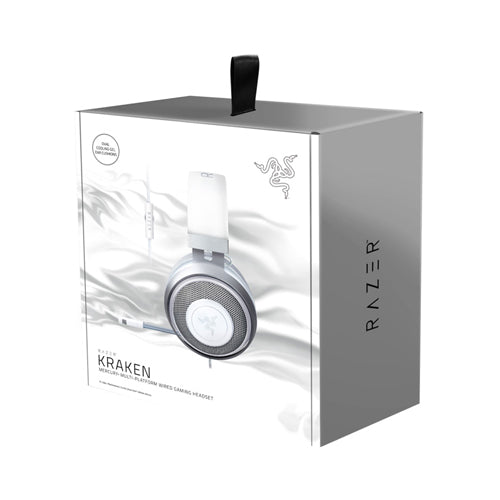 RAZER Kraken Multi-Platform Wired 7.1 Surround Gaming Headphone ( Mercury ) ( PC / Mac / PS4 / Xbox )