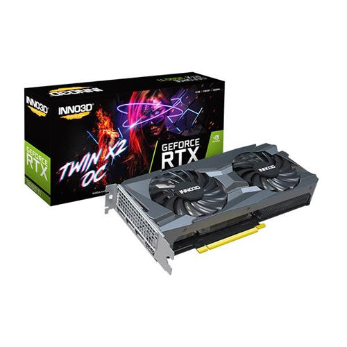 INNO3D GeForce RTX 3060 Ti Twin X2 LHR 8GB Nvidia Graphic Card