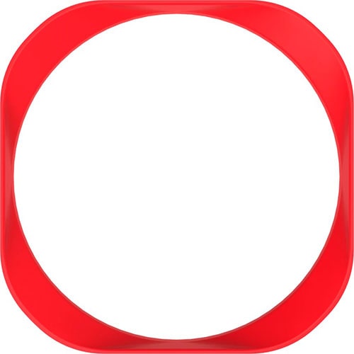 NZXT Aer P120 Red Trim 2X 120mm Non-RGB Cabinet Fan (Black) (Single Pack)