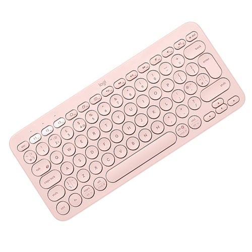 LOGITECH K380 60% Membrane Wireless Gaming Keyboard ( Rose )