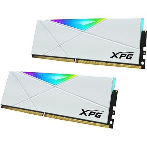 ADATA XPG Spectrix D50 RGB 16GB ( 8GB x 2 ) 3200MHz DDR4 RAM ( White ) ( CL16 )