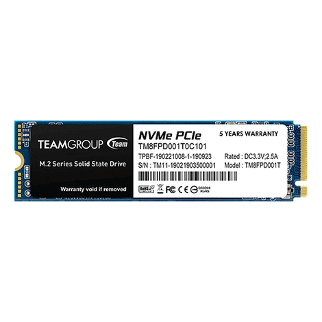 TEAMGROUP MP33 Pro 1TB M.2 NVME Gen3 Solid State Drive ( SSD )