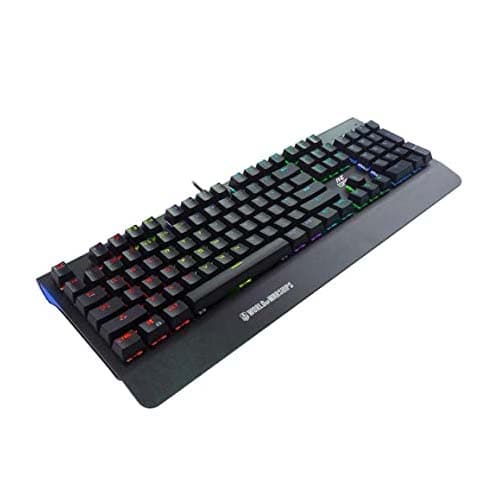 ANT ESPORTS MK3400 V2 Full Size RGB Mechanical Wired Gaming Keyboard (Red Switch) ( Linear Switch) (MK3400W-V2)