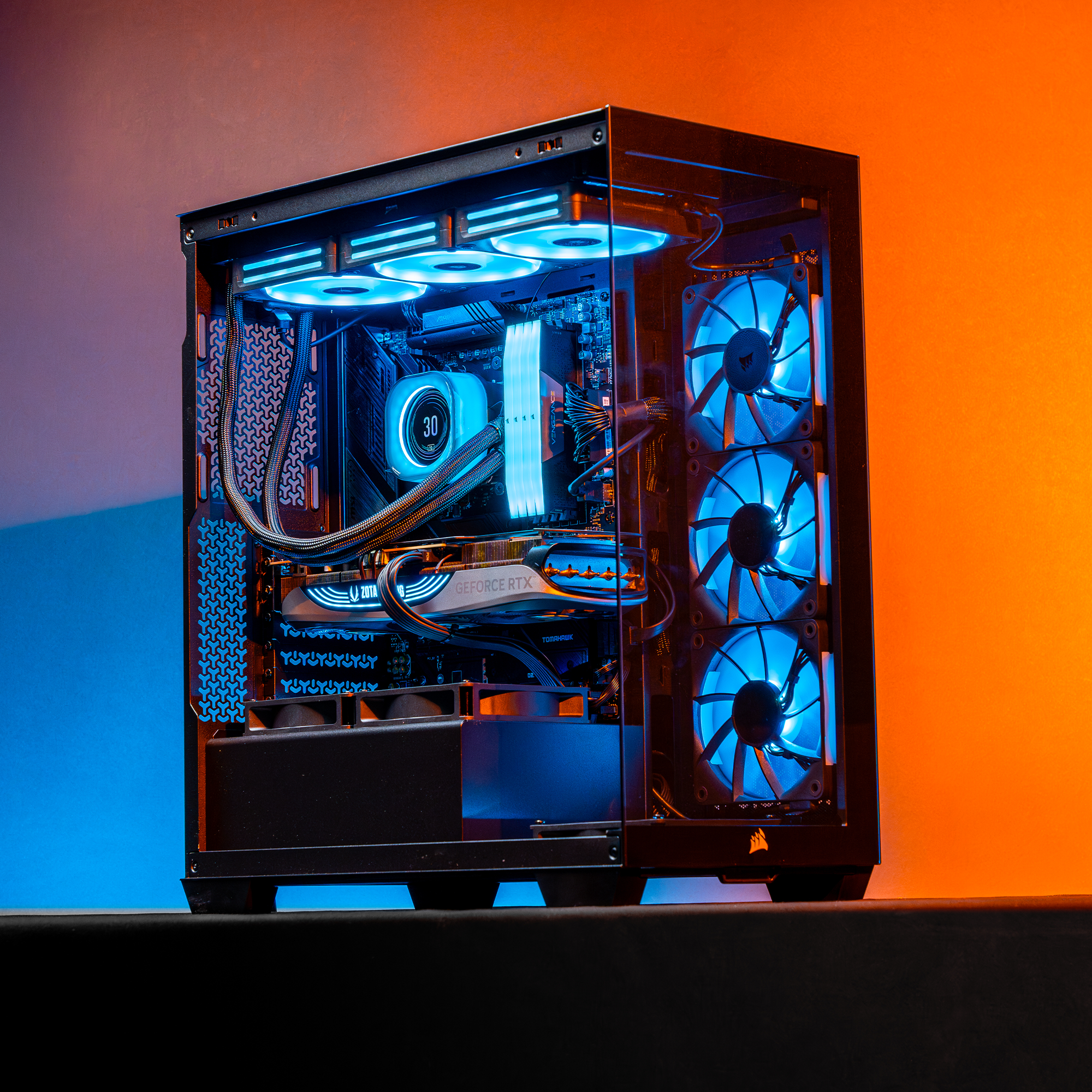 ArtisanX DV31 ( AMD Ryzen 9 9900X / NVIDIA RTX 5080 16GB / 128GB RAM DDR5 / 1TB M.2 NVME Gen4 SSD / 500GB M.2 NVME Gen4 SSD ) Custom PC Build For Davinci Video Editing