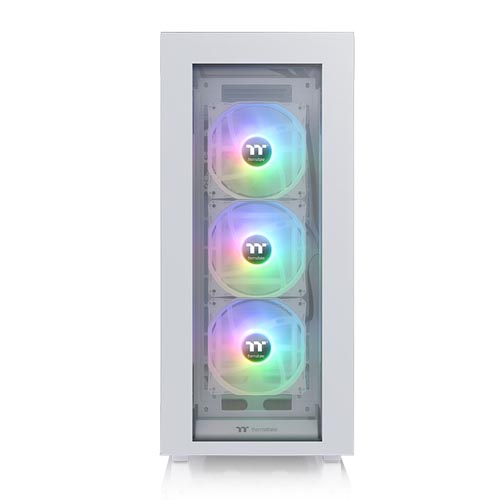 THERMALTAKE Divider 500 Snow ARGB ATX Mid Tower Cabinet (White)