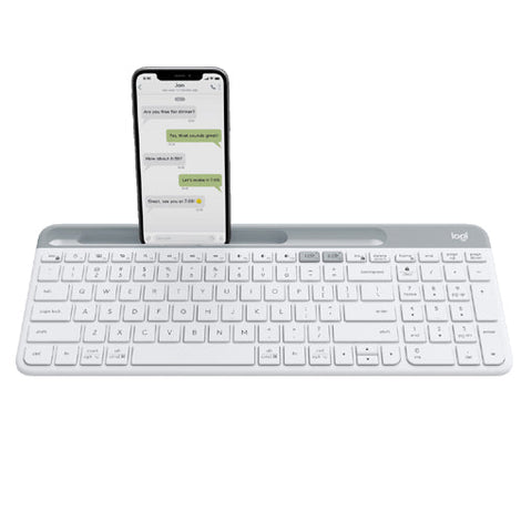 LOGITECH K580 60% Membrane Wireless Keyboard ( Off-White )