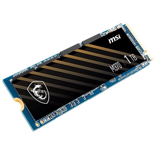 MSI Spatium M370 1TB NVME M.2 NVME Gen3 Solid State Drive ( SSD )