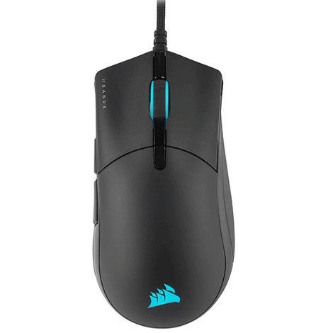 CORSAIR SABRE Pro Ultra Light Wired Ergonomic FPS / MOBA Gaming Mouse ( 18000DPI / 6 macro Buttons ) ( Black )