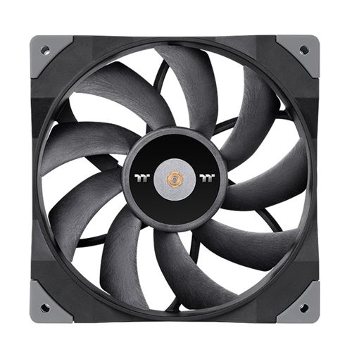 THERMALTAKE ToughFan 14 500-2000RPM 140mm Non-RGB Cabinet Fan (Black) (Dual Pack)