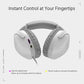 ASUS ROG Strix Go Core 3.5mm Wired Gaming Headphone ( Moonlight White ) ( PC / Playstation / Mobile / Xbox )