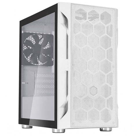 SILVERSTONE FARA H1M MATX Mini Tower Cabinet (White)