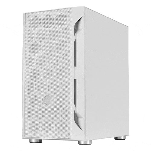 SILVERSTONE FARA H1M MATX Mini Tower Cabinet (White)