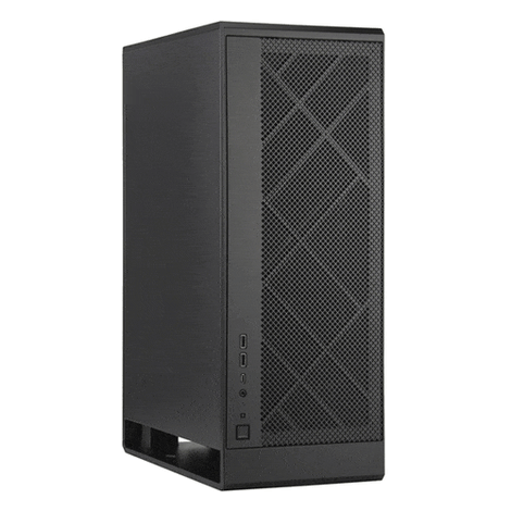 SILVERSTONE ALTA G1M MATX Mini Tower Cabinet (Black)